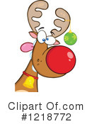 Reindeer Clipart #1218772 by Hit Toon