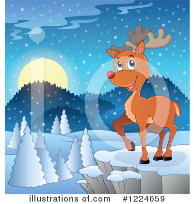 Rudolph Clipart #1224659 by visekart