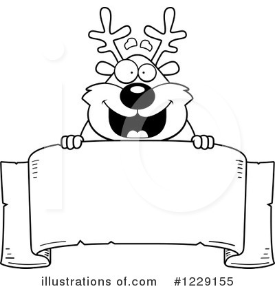 Royalty-Free (RF) Reindeer Clipart Illustration by Cory Thoman - Stock Sample #1229155