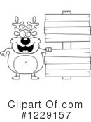 Reindeer Clipart #1229157 by Cory Thoman