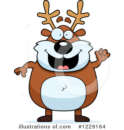 Royalty-Free (RF) Reindeer Clipart Illustration by Cory Thoman - Stock Sample #1229164