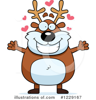 Royalty-Free (RF) Reindeer Clipart Illustration by Cory Thoman - Stock Sample #1229167