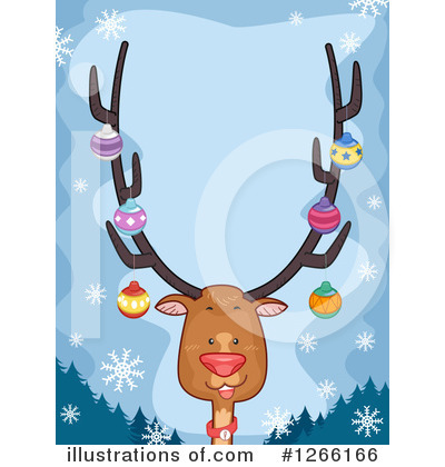 Royalty-Free (RF) Reindeer Clipart Illustration by BNP Design Studio - Stock Sample #1266166