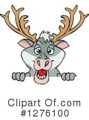 Reindeer Clipart #1276100 by Dennis Holmes Designs