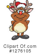Reindeer Clipart #1276105 by Dennis Holmes Designs