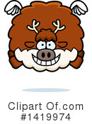 Reindeer Clipart #1419974 by Cory Thoman