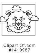 Reindeer Clipart #1419987 by Cory Thoman