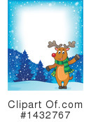 Reindeer Clipart #1432767 by visekart