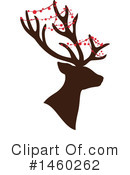 Reindeer Clipart #1460262 by Cherie Reve