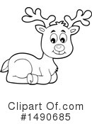 Reindeer Clipart #1490685 by visekart