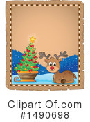 Reindeer Clipart #1490698 by visekart