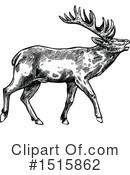 Reindeer Clipart #1515862 by Vector Tradition SM