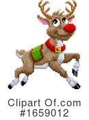 Reindeer Clipart #1659012 by AtStockIllustration
