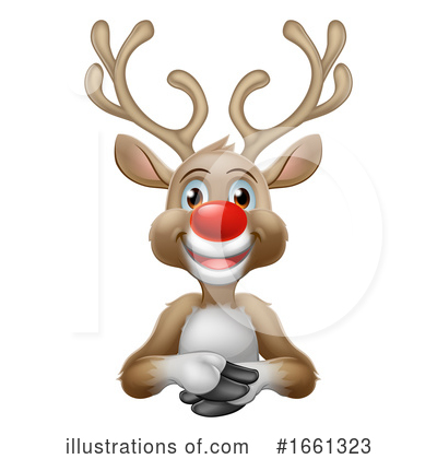 Royalty-Free (RF) Reindeer Clipart Illustration by AtStockIllustration - Stock Sample #1661323