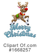 Reindeer Clipart #1668257 by AtStockIllustration