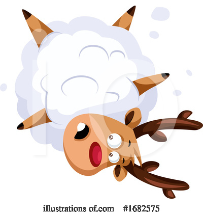 Royalty-Free (RF) Reindeer Clipart Illustration by Morphart Creations - Stock Sample #1682575