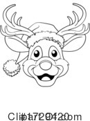 Reindeer Clipart #1729420 by AtStockIllustration