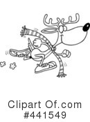Reindeer Clipart #441549 by toonaday