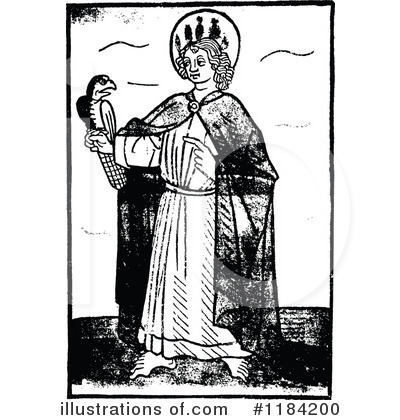 Royalty-Free (RF) Religion Clipart Illustration by Prawny Vintage - Stock Sample #1184200