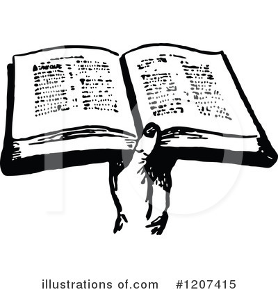 Royalty-Free (RF) Religion Clipart Illustration by Prawny Vintage - Stock Sample #1207415