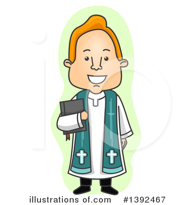 Minister Clipart #1392467 by BNP Design Studio