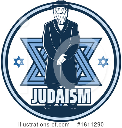 Judaism Clipart #1611290 by Vector Tradition SM