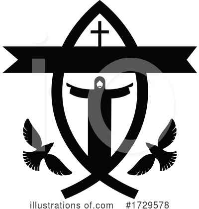 Priest Clipart #1729578 by Vector Tradition SM