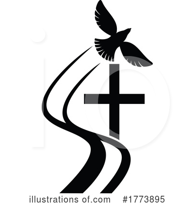 Doves Clipart #1773895 by Vector Tradition SM