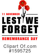 Remembrance Day Clipart #1595725 by Vector Tradition SM