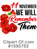 Remembrance Day Clipart #1595753 by Vector Tradition SM