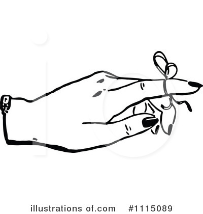 Hand Clipart #1115089 by Prawny Vintage