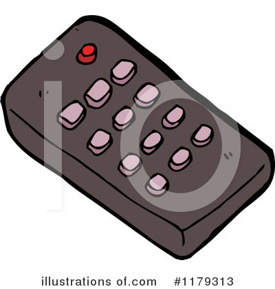 Royalty-Free (RF) Remote Clipart Illustration by lineartestpilot - Stock Sample #1179313