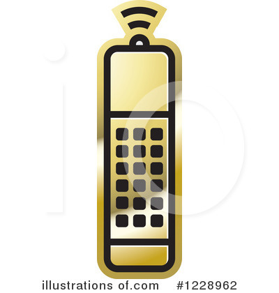 Royalty-Free (RF) Remote Control Clipart Illustration by Lal Perera - Stock Sample #1228962