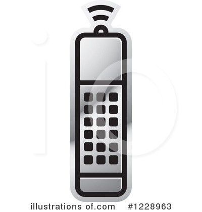 Remote Control Clipart #1228963 by Lal Perera