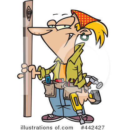 Royalty-Free (RF) Repairs Clipart Illustration by toonaday - Stock Sample #442427