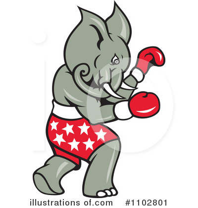 Royalty-Free (RF) Republican Clipart Illustration by patrimonio - Stock Sample #1102801