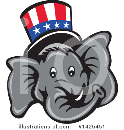 Republican Clipart #1425451 by patrimonio