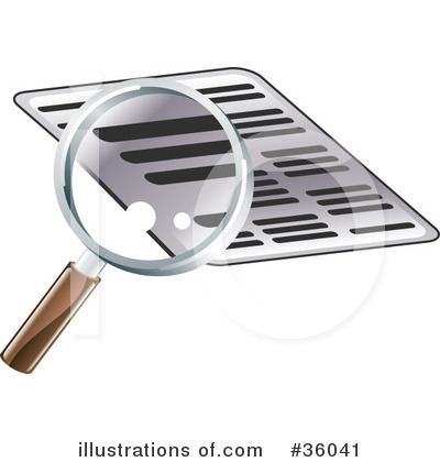 Royalty-Free (RF) Research Clipart Illustration by AtStockIllustration - Stock Sample #36041
