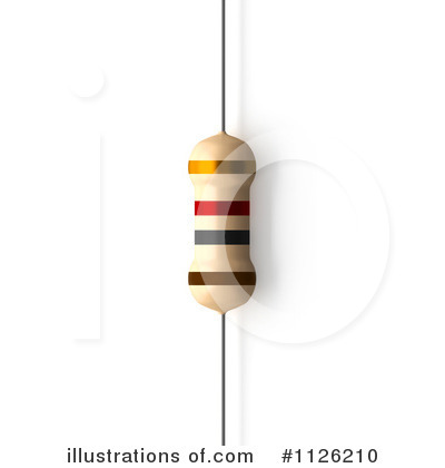 Royalty-Free (RF) Resistor Clipart Illustration by Leo Blanchette - Stock Sample #1126210