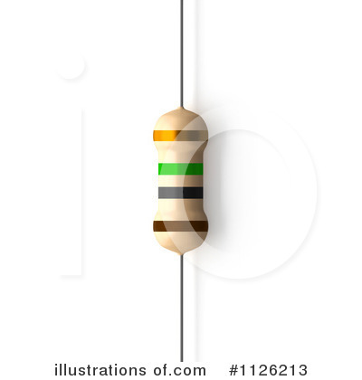 Royalty-Free (RF) Resistor Clipart Illustration by Leo Blanchette - Stock Sample #1126213