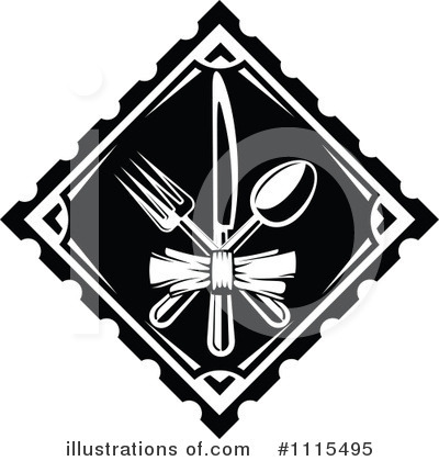 Royalty-Free (RF) Restaurant Clipart Illustration by Vector Tradition SM - Stock Sample #1115495