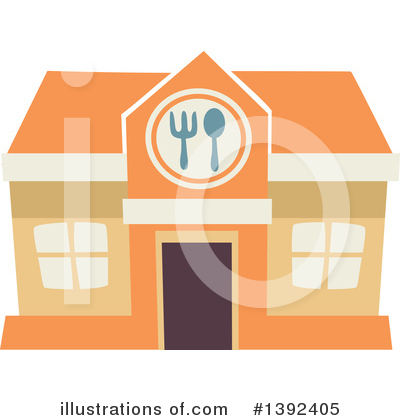 Royalty-Free (RF) Restaurant Clipart Illustration by BNP Design Studio - Stock Sample #1392405