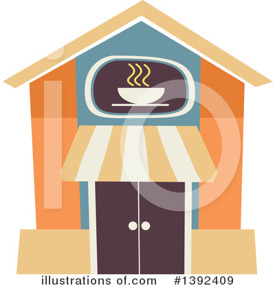 Coffee House Clipart #1392409 by BNP Design Studio