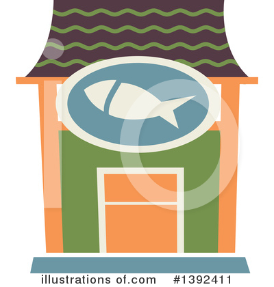 Royalty-Free (RF) Restaurant Clipart Illustration by BNP Design Studio - Stock Sample #1392411