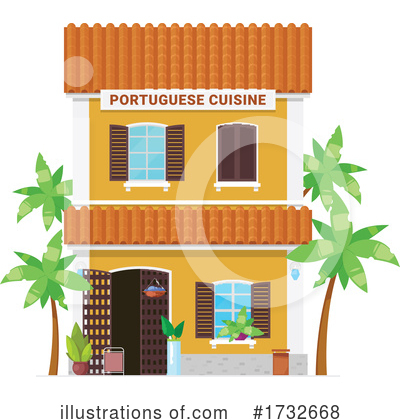 Royalty-Free (RF) Restaurant Clipart Illustration by Vector Tradition SM - Stock Sample #1732668