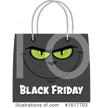Shopping Bag Clipart #1617703 by Hit Toon