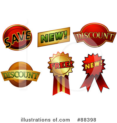 Royalty-Free (RF) Retail Clipart Illustration by BNP Design Studio - Stock Sample #88398