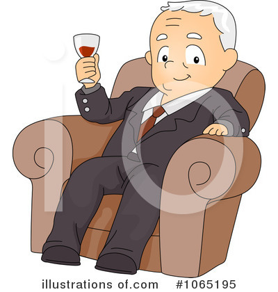 Royalty-Free (RF) Retirement Clipart Illustration by BNP Design Studio - Stock Sample #1065195