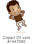 Retro Black Boy Clipart #1447380 by Cory Thoman