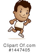 Retro Black Boy Clipart #1447405 by Cory Thoman